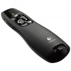 罗技（Logitech）R400 无线演示器 ppt翻页笔 演示笔（激光笔）电子笔 投影仪遥控笔